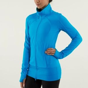 LULULEMON Turquoise Nice Asana Jacket 6